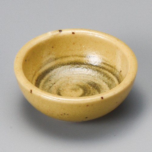 15938-601 黄瀬戸ハケこつぶ珍味|業務用食器カタログ陶里30号