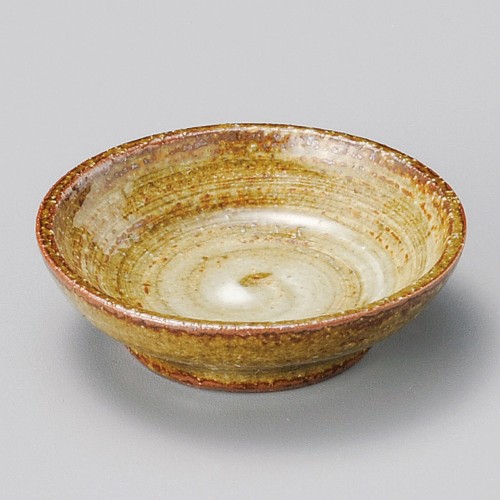 16012-251 茶刷毛目小皿|業務用食器カタログ陶里30号