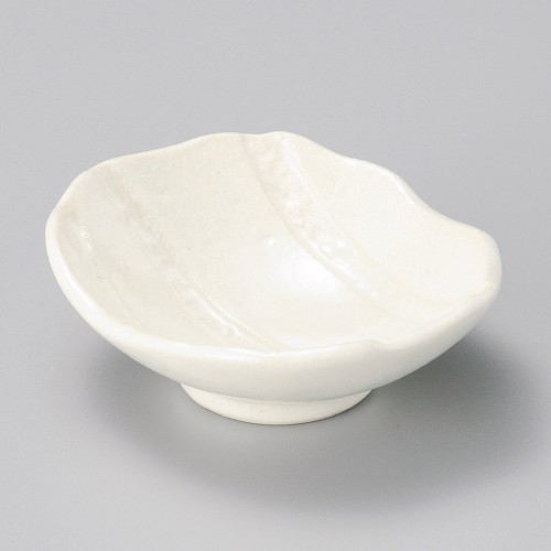 16016-331 縄文楕円千代口(白)|業務用食器カタログ陶里30号
