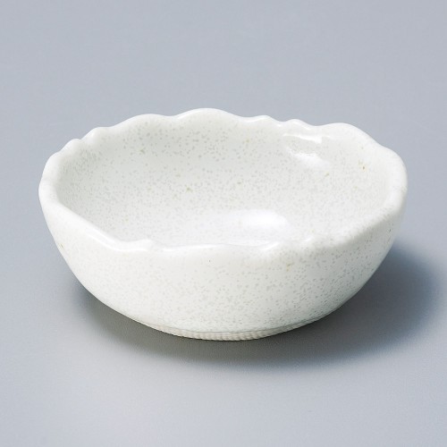 16040-191 粉引楕円珍味|業務用食器カタログ陶里30号