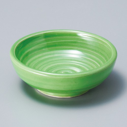 16042-451 緑釉丸珍味|業務用食器カタログ陶里30号