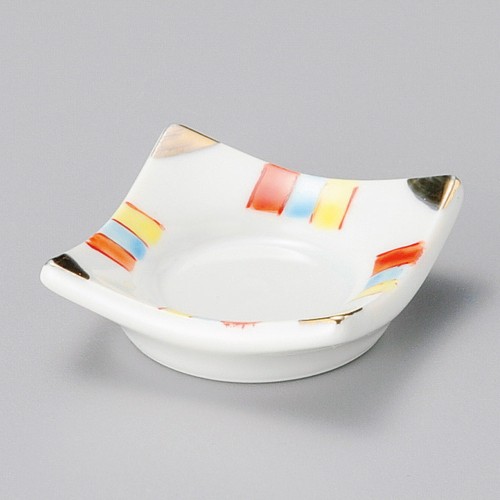 16101-331 色十草四方珍味小皿|業務用食器カタログ陶里30号