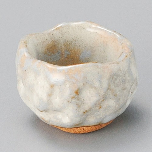 16110-331 ツボ型鉄粉引珍味|業務用食器カタログ陶里30号