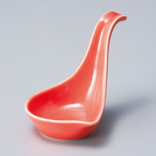 16125-341 小付(赤)レンゲ|業務用食器カタログ陶里30号