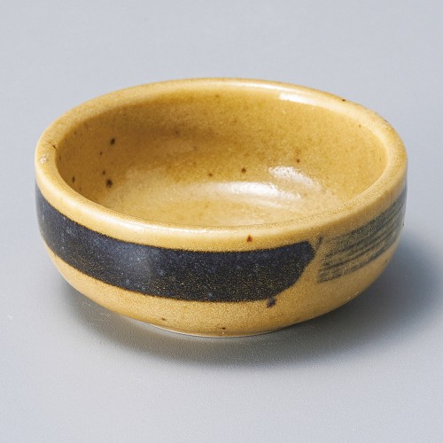 16138-031 黄瀬戸刷毛丸珍味|業務用食器カタログ陶里30号