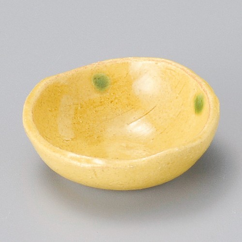 16213-451 黄瀬戸丸珍味|業務用食器カタログ陶里30号