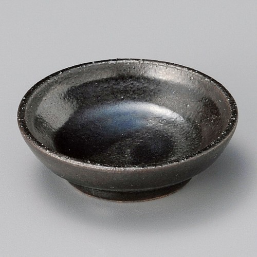 16233-031 窯変黒豆皿|業務用食器カタログ陶里30号