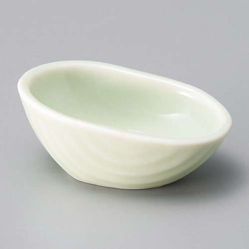 16243-521 ヒワまゆ形珍味|業務用食器カタログ陶里30号