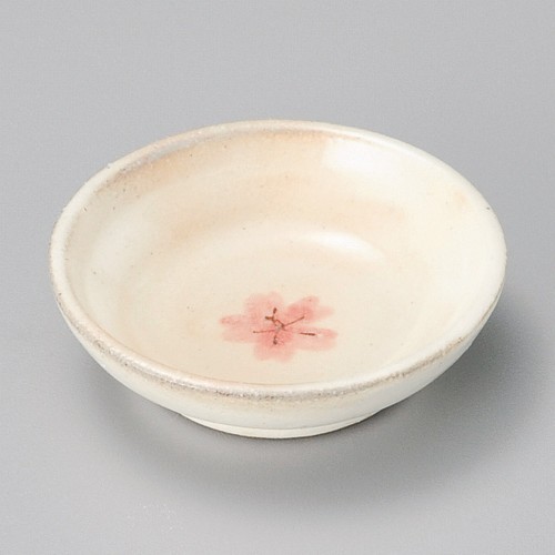 16244-031 ピンク小花豆皿|業務用食器カタログ陶里30号