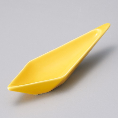 16408-341 黄ダイヤ型珍味|業務用食器カタログ陶里30号
