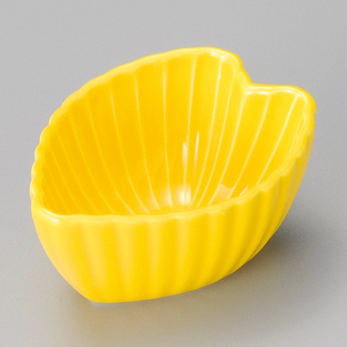 16550-121 花びら黄小付|業務用食器カタログ陶里30号
