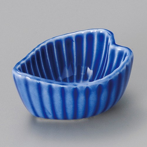 16552-121 花びら珍味ブルー|業務用食器カタログ陶里30号