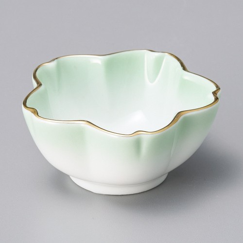 16601-021 ヒワ吹桜型珍味|業務用食器カタログ陶里30号