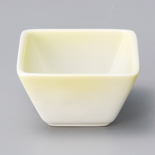 16604-021 イエロー吹角型豆小鉢|業務用食器カタログ陶里30号