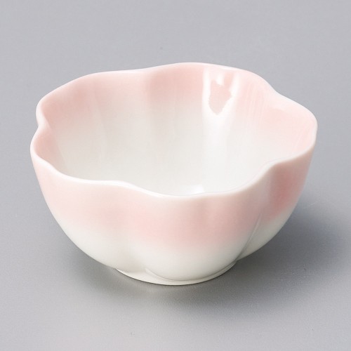 16609-021 ピンク吹桜型豆小鉢|業務用食器カタログ陶里30号