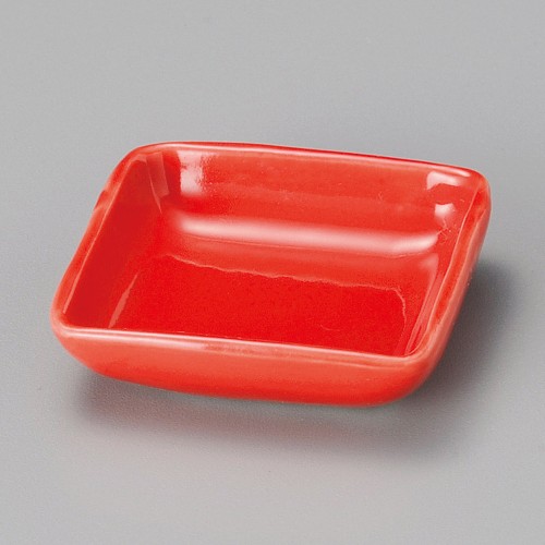 16632-311 四角 ミニトレイレッド|業務用食器カタログ陶里30号