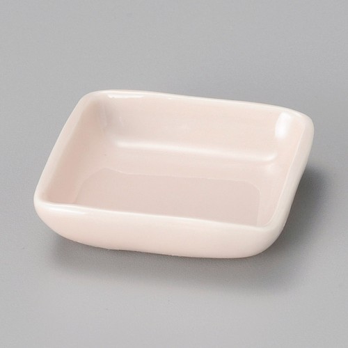 16633-311 四角 ミニトレイピンク|業務用食器カタログ陶里30号