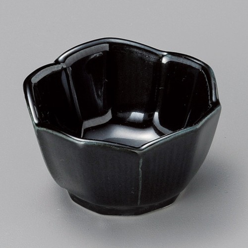 16705-15.291 強化桔梗豆鉢黒|業務用食器カタログ陶里30号