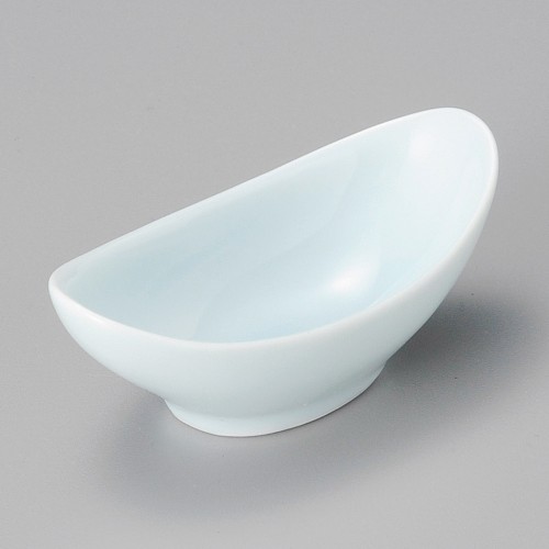 16711-151 舟形珍味青地|業務用食器カタログ陶里30号