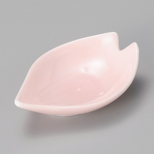 16717-151 桜形豆皿ピンク|業務用食器カタログ陶里30号