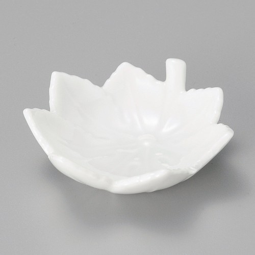 16725-151 紅葉形豆皿白|業務用食器カタログ陶里30号