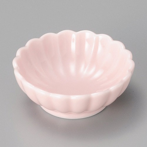 16734-151 菊形珍味ピンク|業務用食器カタログ陶里30号