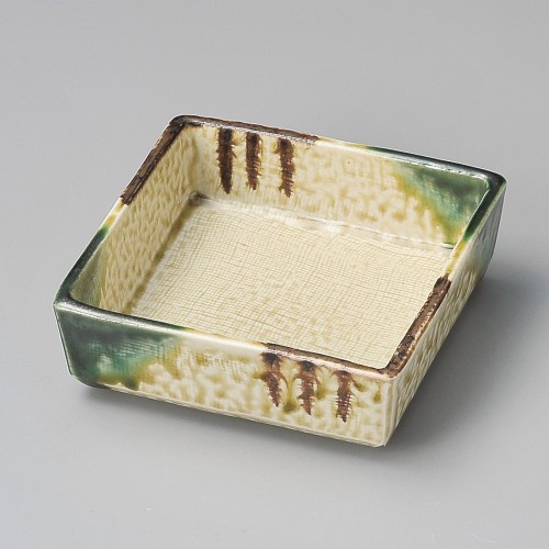 16907-461 いらぼ織部4.0角切立丼|業務用食器カタログ陶里30号