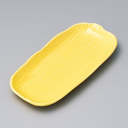 16924-451 黄輝松花堂長皿|業務用食器カタログ陶里30号