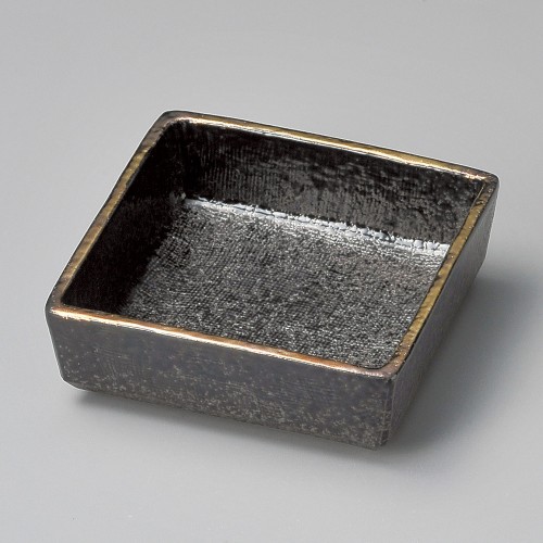 17002-461 黒ちらし口金4.0切立角形丼|業務用食器カタログ陶里30号