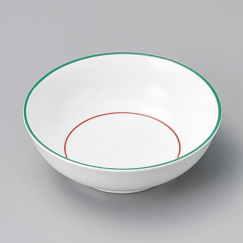 17125-511 緑彩丸型鉢|業務用食器カタログ陶里30号