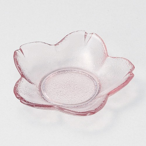 17130-461 10.5㎝さくらピンク ガラス製|業務用食器カタログ陶里30号
