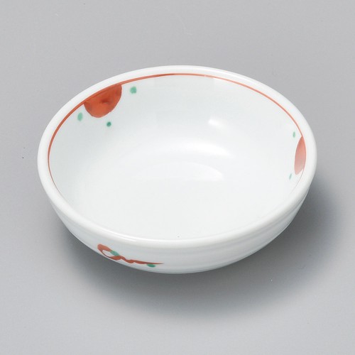17507-121 赤絵小花丸鉢ミニ|業務用食器カタログ陶里30号