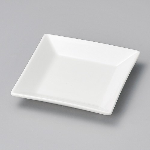 17521-291 白正角銘々皿|業務用食器カタログ陶里30号