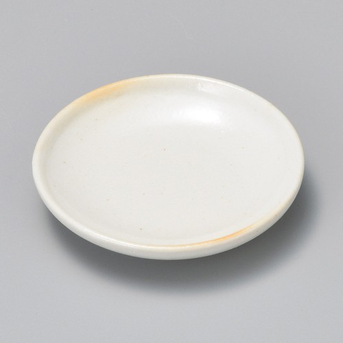 17526-121 火色志野3.5丸皿|業務用食器カタログ陶里30号