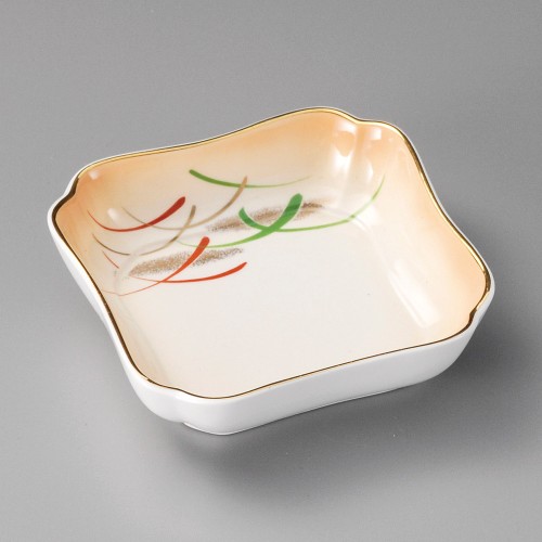 17701-081 加茂川四角小鉢|業務用食器カタログ陶里30号