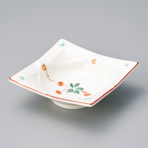 17703-321 赤絵喜び松花堂|業務用食器カタログ陶里30号