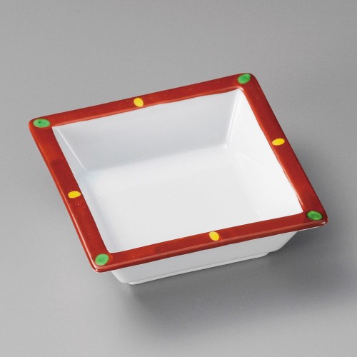 17710-121 八坂角鉢|業務用食器カタログ陶里30号