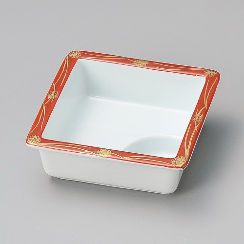 17926-341 武蔵野仕切付角鉢|業務用食器カタログ陶里30号