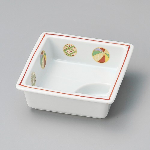 17928-341 夢風船仕切鉢|業務用食器カタログ陶里30号