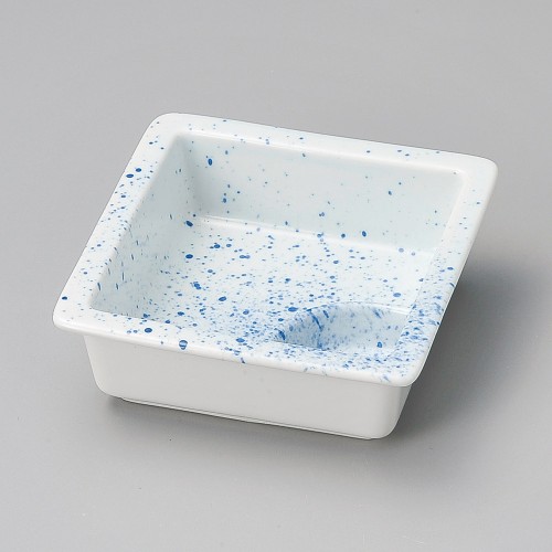 17935-341 吹墨仕切付角鉢|業務用食器カタログ陶里30号