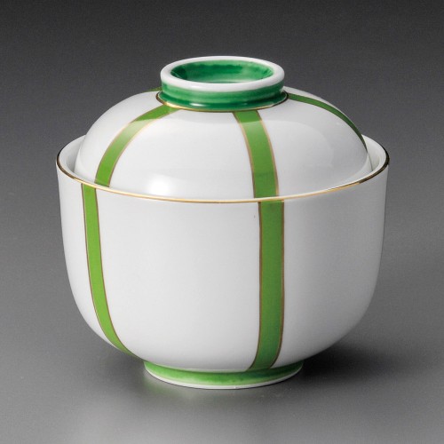 18320-121 ぼんぼり(グリーン)丸小蓋向|業務用食器カタログ陶里30号