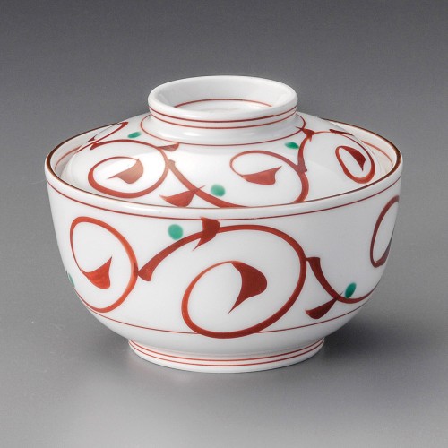 18507-401 赤絵唐草煮物碗|業務用食器カタログ陶里30号