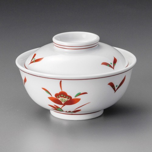 18511-281 赤絵万暦反小蓋物|業務用食器カタログ陶里30号