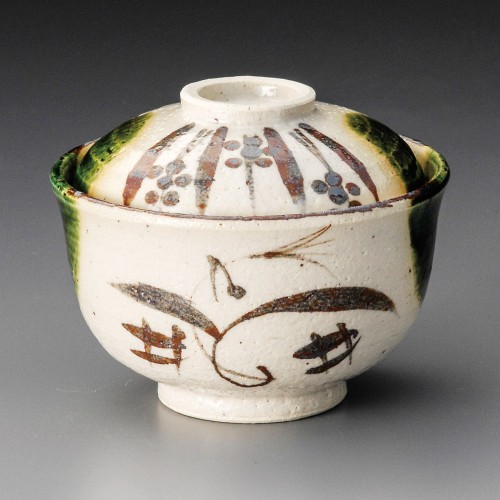 18614-121 織部煮物碗|業務用食器カタログ陶里30号