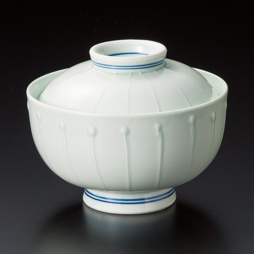 18623-451 ヒワ磁一珍十草円菓子碗|業務用食器カタログ陶里30号