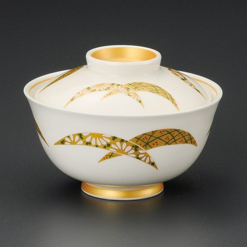 18816-291 金彩扇反蓋向|業務用食器カタログ陶里30号