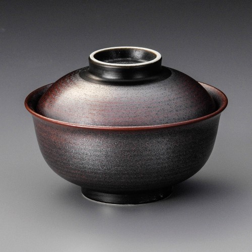 19223-051 鉄砂反型円菓子碗(大)|業務用食器カタログ陶里30号