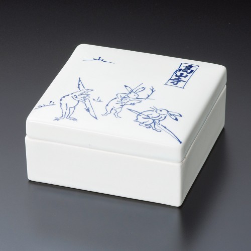 19301-291 イングレ高山寺正角蓋物|業務用食器カタログ陶里30号