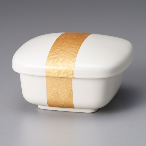 19304-401 マット金溶彩蓋向|業務用食器カタログ陶里30号