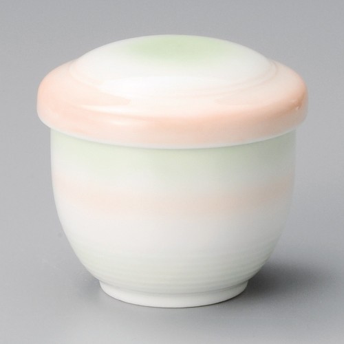 19825-531 白磁二色吹むし碗(中)|業務用食器カタログ陶里30号
